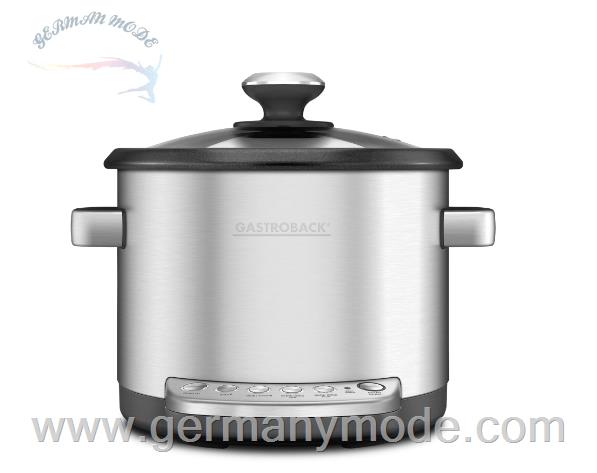 چندکاره زودپز بخارپز آرام پز گاستروبک آلمان Gastroback DESIGN MULTICOOKER ADVANCED