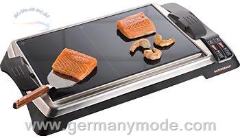 گریل شیشه ای گاستروبک آلمان Gastroback Tischgrill Teppanyaki Glas-Grill Advanced, 1280 W