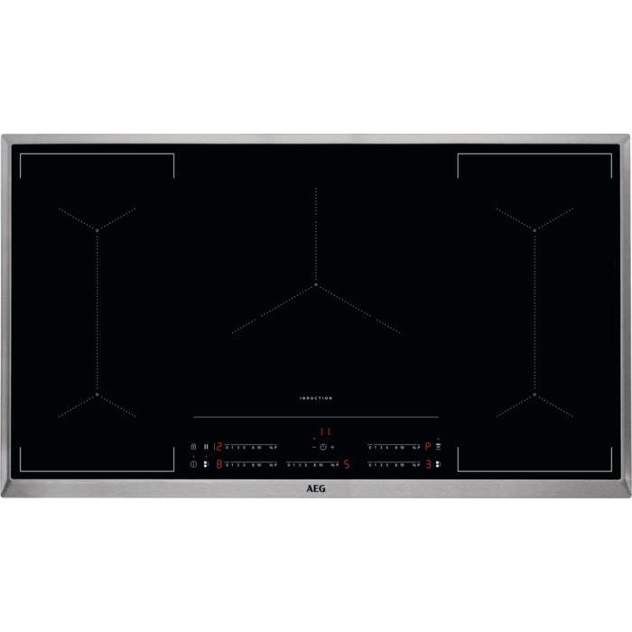 اجاق برقی صفحه ای آاگ آلمان AEG AUTARKES INDUKTIONSKOCHFELD- HOB²HOOD -90 CM