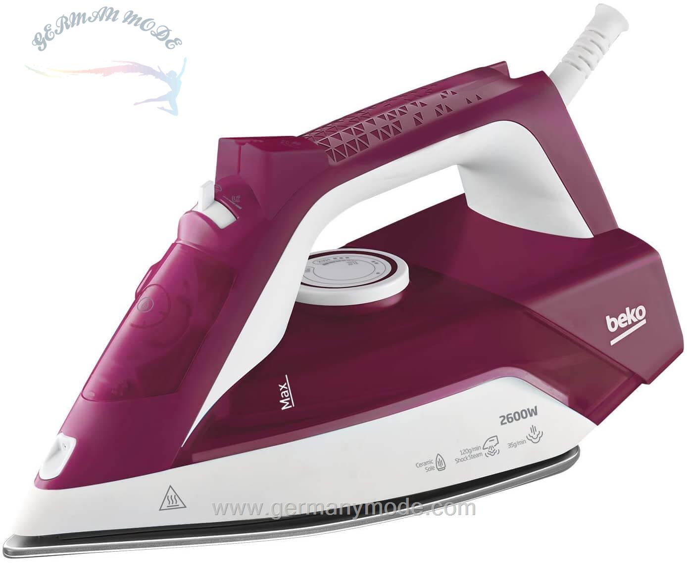 اتو بخار بکو Beko SIM 3126 R Iron-2600 W- Impact 150 g/min