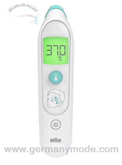 دماسنج براون آلمان Braun BST200WE Fieberthermometer Mit LED Beleuchtung
