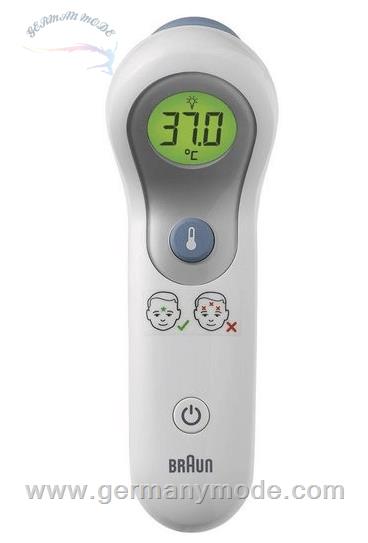 دماسنج براون آلمان Braun Stirn-Fieberthermometer »BNT300«, berührungsfreier Modus und Berührungsmodus (Stirn), für die ganze Familie