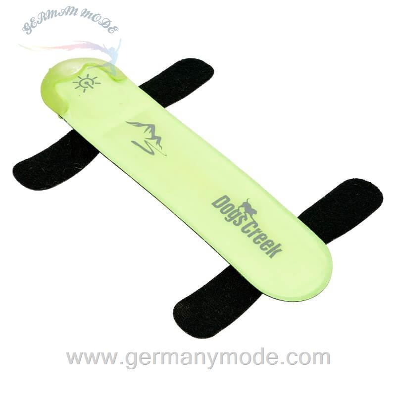 برچسب نئون نورانی سگ داگ کریک آلمان Dogs Creek Leuchtklettsticker Kuma Gelb