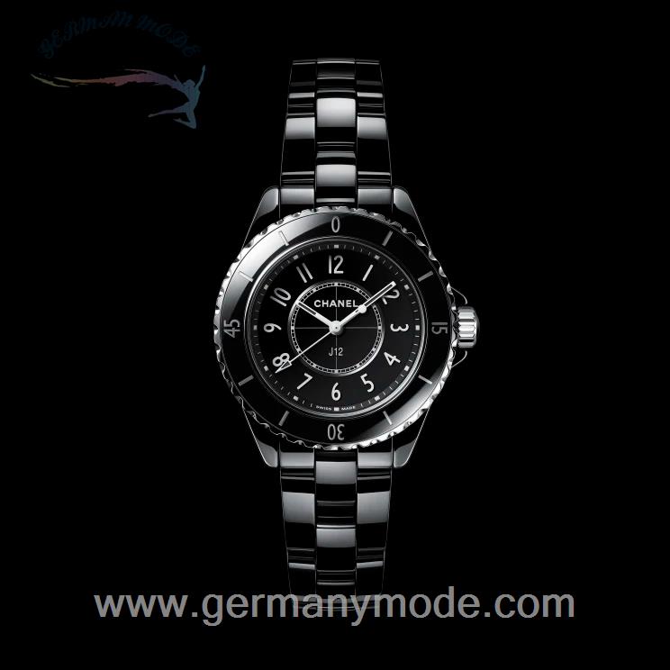 ساعت مچی سرامیکی زنانه مردانه شنل فرانسه CHANEL J12 UHR, 33 MM