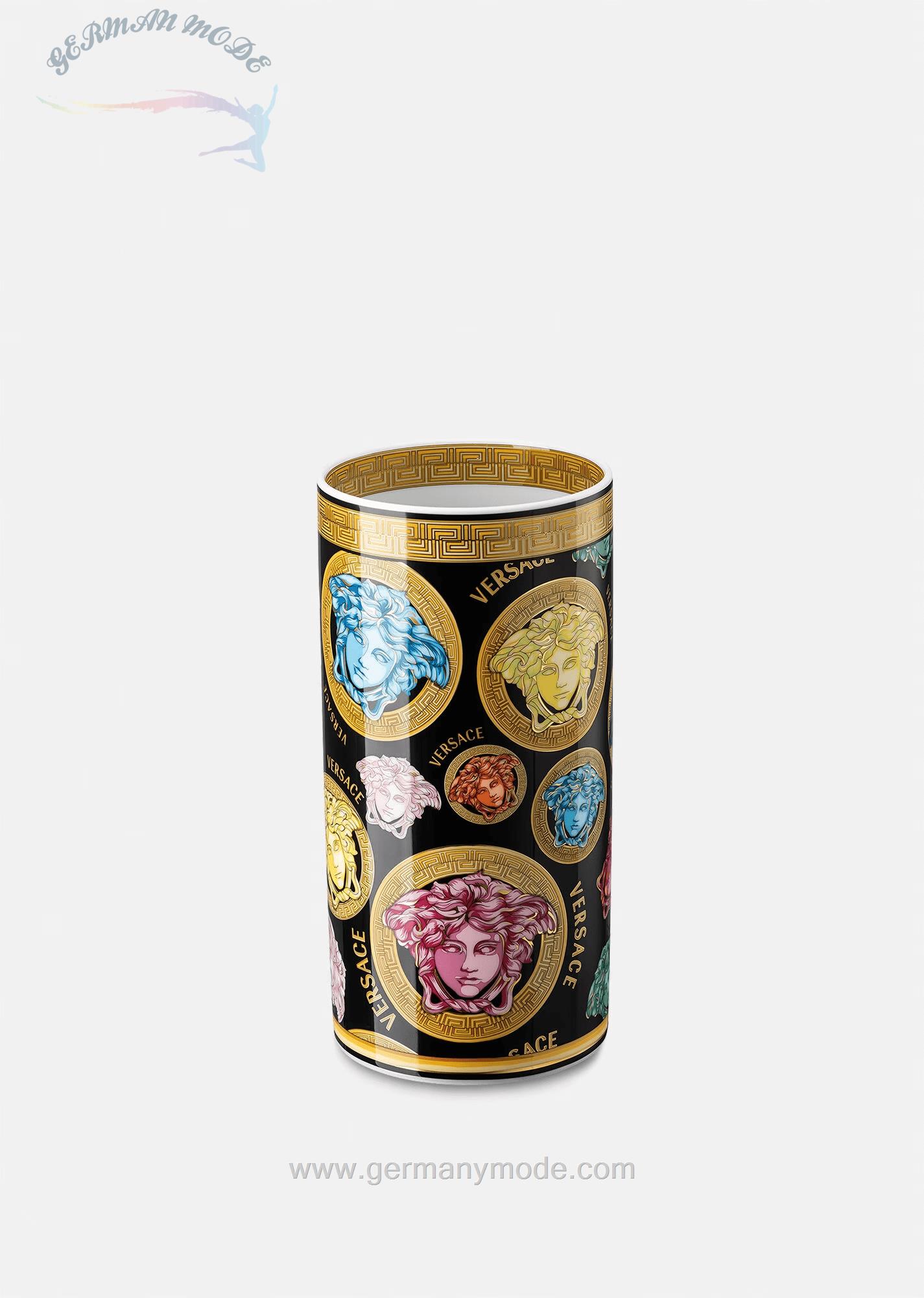 گلدان ورساچه ایتالیا VERSACE MEDUSA AMPLIFIED VASE 24 CM