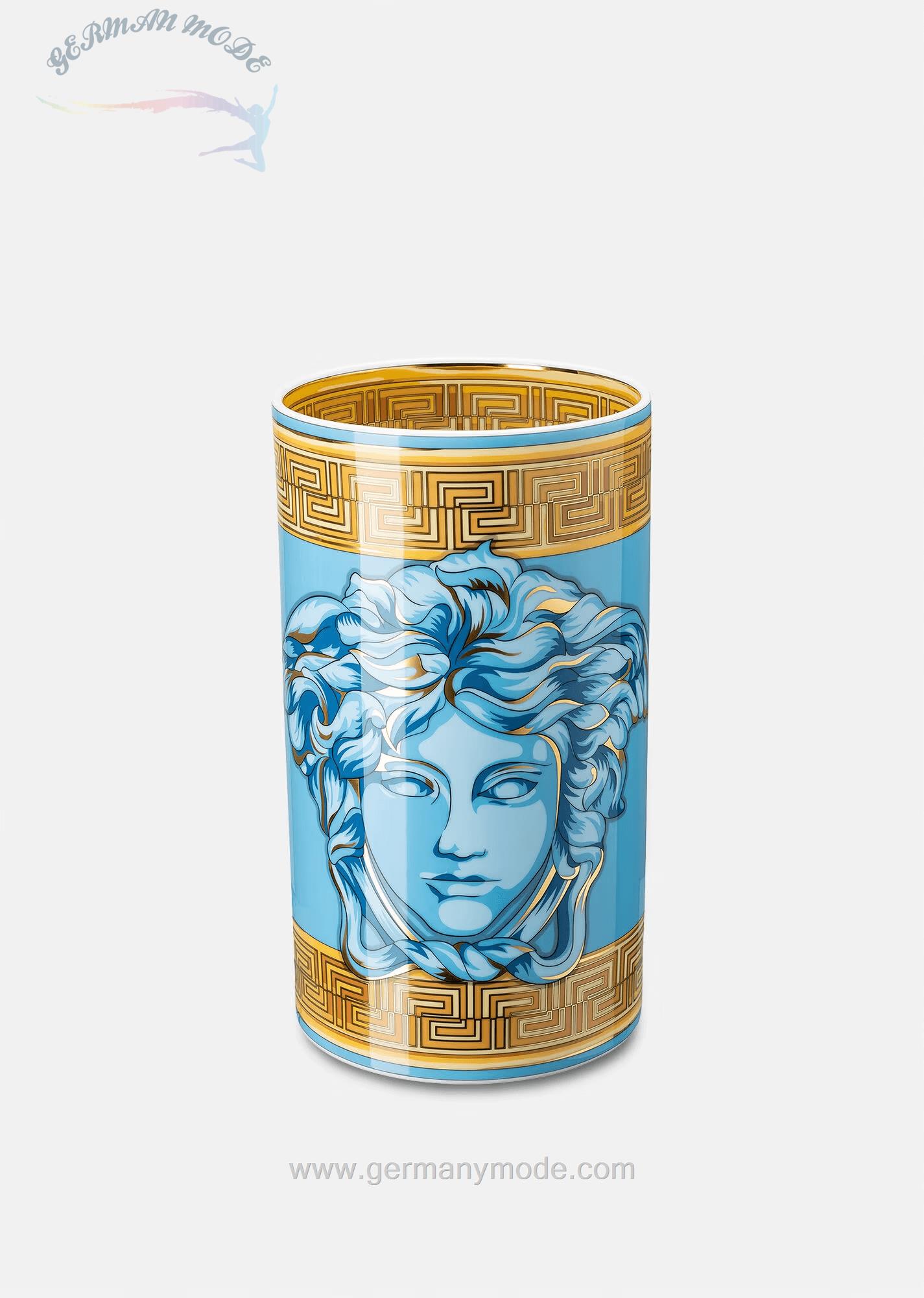 گلدان ورساچه ایتالیا VERSACE MEDUSA AMPLIFIED VASE 30 CM