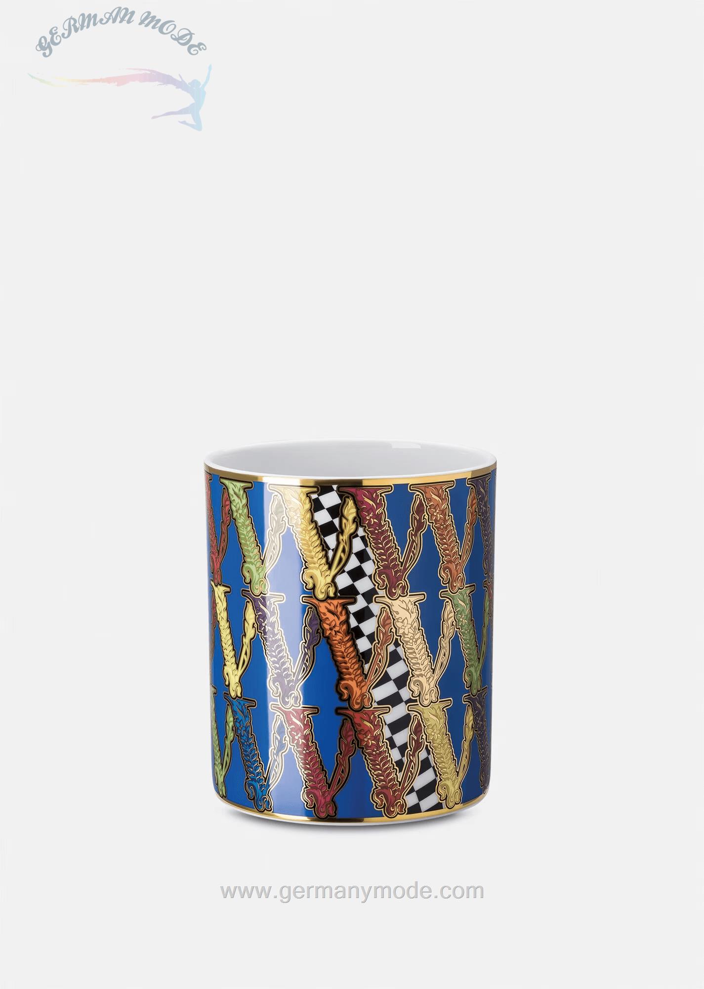 گلدان ورساچه ایتالیا VERSACE VIRTUS VASE 18 CM