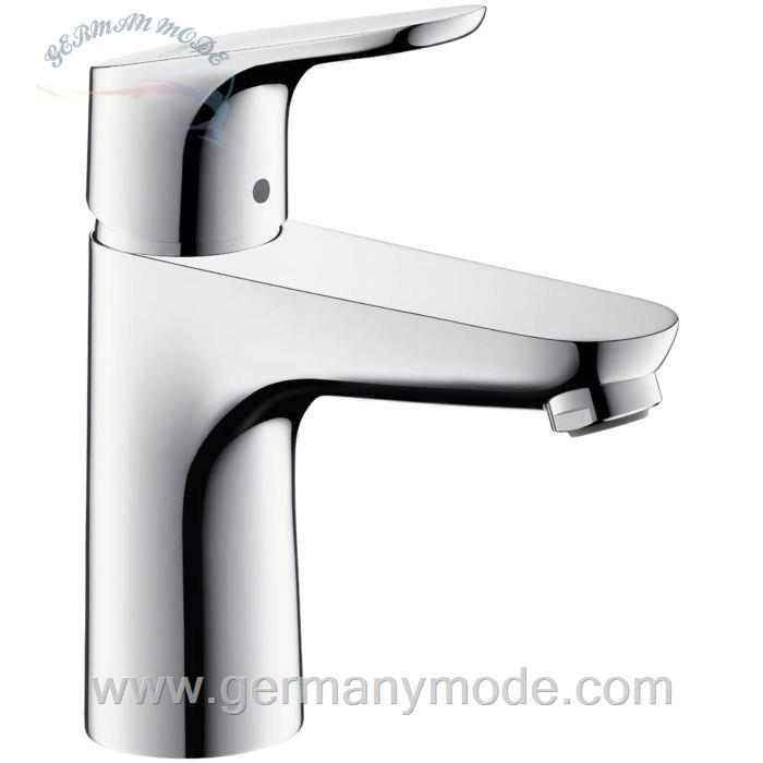 شیر مخلوط روشویی پایه کوتاه هانس گروهه آلمان Hansgrohe Focus 100 CoolStart mit Ablaufgarnitur 31621000