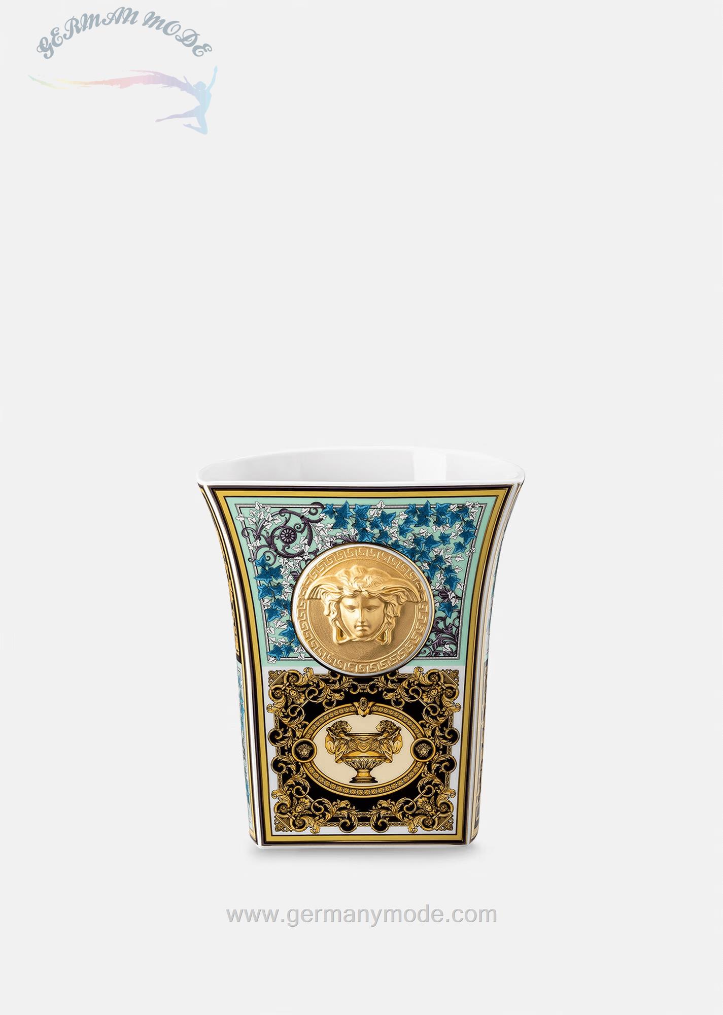 گلدان ورساچه ایتالیا VERSACE MEDUSA MADNESS VASE 18 CM