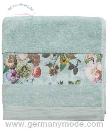 ست حوله 3 تکه اسنزا هلند ESSENZA Fleur Handtuch Set Grün