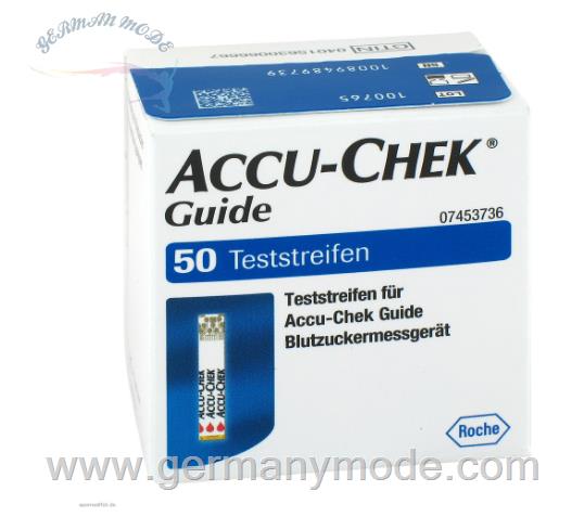 نوار تست قند خون 50 عددی اکیو چک آلمان Actipart Accu-Chek Guide Teststreifen (50 Stk..)