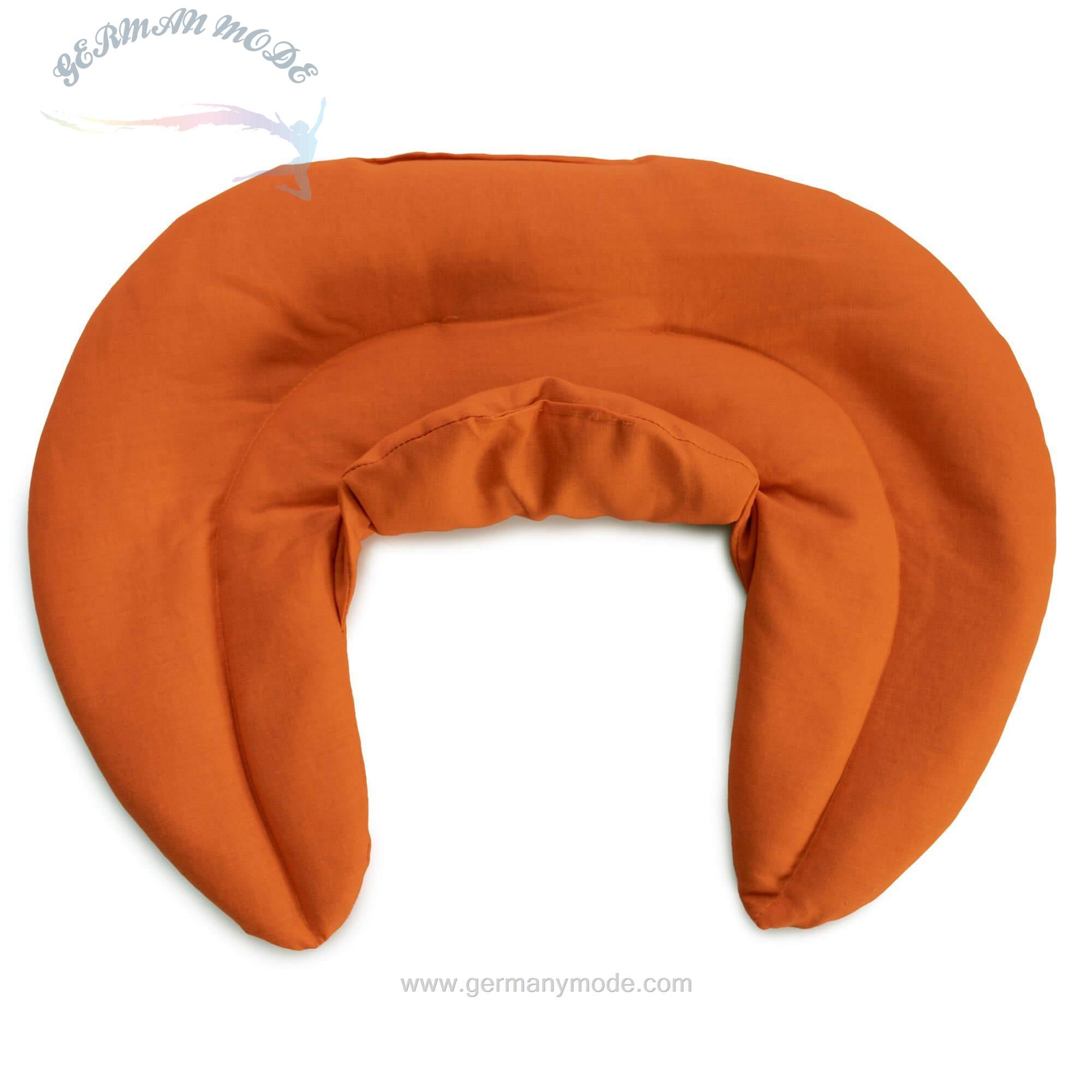 پد گرمایشی سرمایشی گردن جیرافنلند آلمان Giraffenland heat pillow orange
