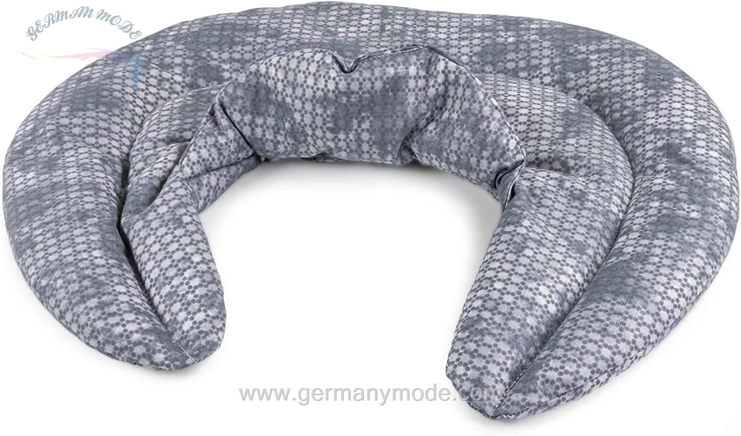 پد گرمایشی سرمایشی گردن جیرافنلند آلمان Giraffenland heat pillow grey blue