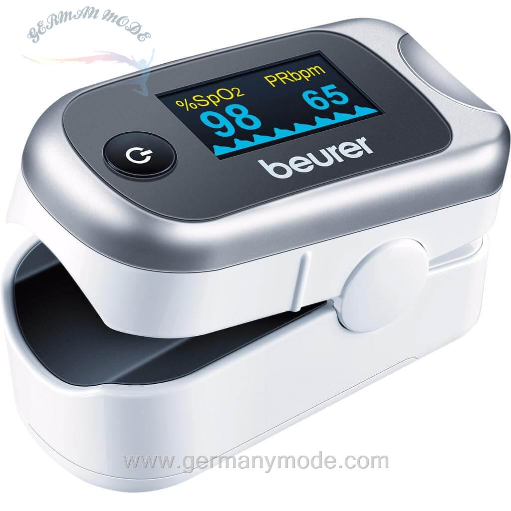 پالس اکسیمتر بیورر آلمان Beurer Pulsoximeter PO 40 Weiß und Grau