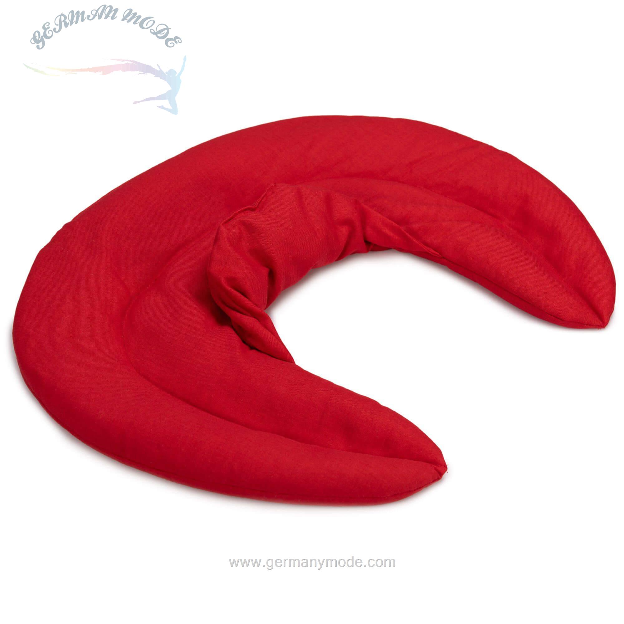 پد گرمایشی سرمایشی گردن جیرافنلند آلمان Giraffenland heat pillow cherry red