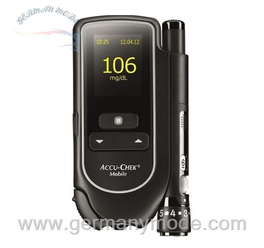 دستگاه تست قند خون اکیو چک آلمان Accu-Chek Mobile Set mmol/L