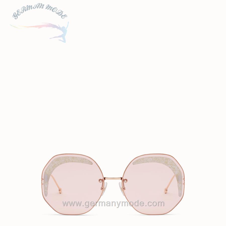 عینک آفتابی زنانه فندی (ایتالیا) Sonnenbrille in der Farbe Ruthenium