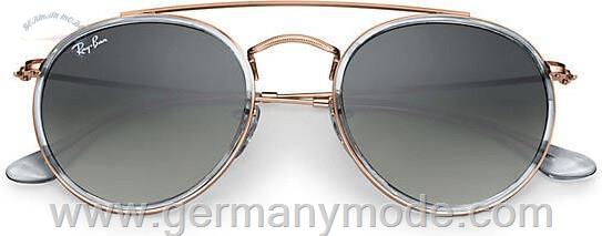عینک آفتابی مردانه ریبن (ایتالیا) Ray-Ban Round Double Bridge RB3647Nr