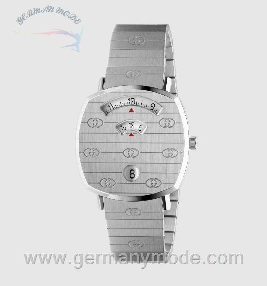 ساعت مچی زنانه و مردانه گوچی ایتالیا GUCCI Grip Uhr, 35 mm ‎584267 I1600 8504