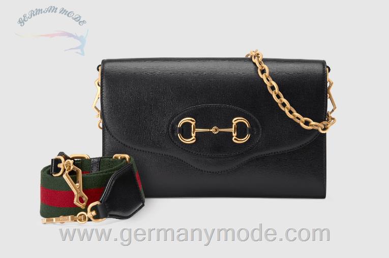 کیف مجلسی زنانه گوچی ایتالیا GUCCI Kleine Gucci Horsebit 1955 Tasche 677286 18YSX 1060