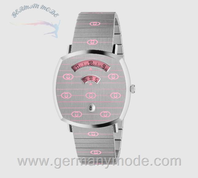ساعت مچی زنانه گوچی ایتالیا GUCCI Grip, 38 mm ‎652701 I1600 8561