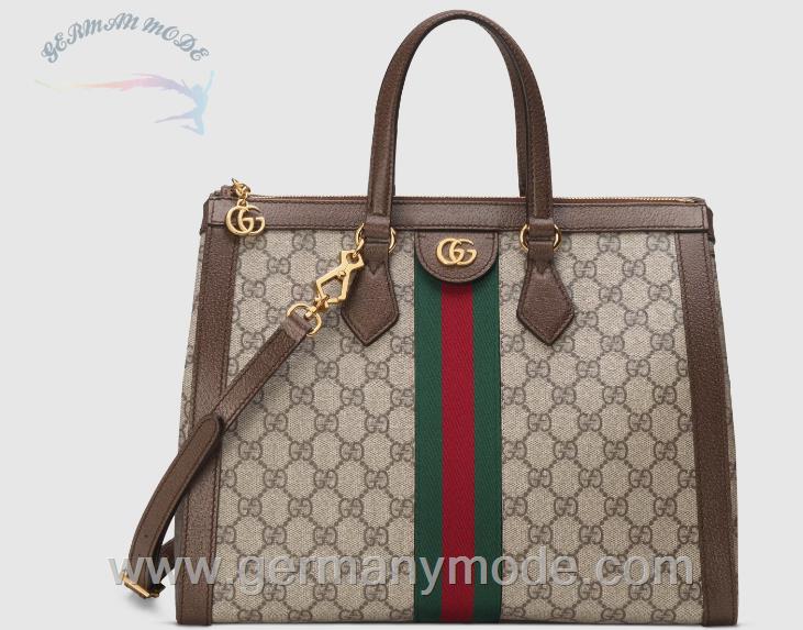 کیف دستی زنانه گوچی ایتالیا GUCCI Mittelgroßer Ophidia Shopper mit GG 524537 K05NB 8745