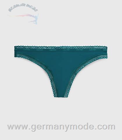 شورت استرینگ زنانه کلوین کلین آمریکا Calvin Klein String Bottoms Up Atlantic Deep 000QD3763ECA4