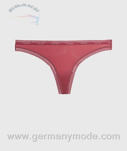 شورت استرینگ زنانه کلوین کلین آمریکا Calvin Klein String Bottoms Up Raspberry Blush 000QD3763EVLL