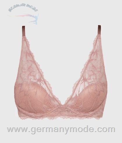 سوتین کلوین کلین آمریکا Calvin Klein Plunge BH Seductive Comfort Woodrose 000QF6396EANK