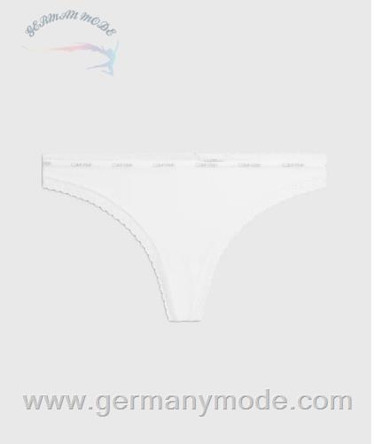 شورت استرینگ زنانه کلوین کلین آمریکا Calvin Klein String Bottoms Up White 000QD3763E100