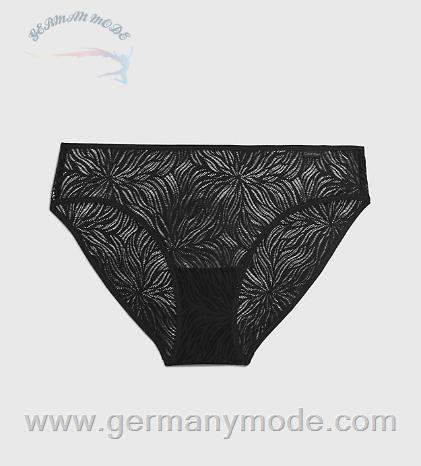 شورت اسلیپ زنانه کلوین کلین آمریکا Calvin Klein Slips Sheer Marquisette Black 000QF6879EUB1