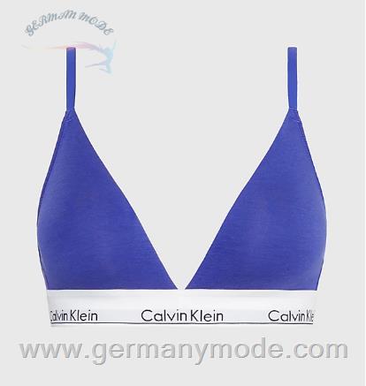 سوتین کلوین کلین آمریکا Calvin Klein Triangel BH Modern Cotton Spectrum Blue 000QF5650EFPT