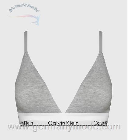سوتین کلوین کلین آمریکا Calvin Klein Triangel BH Modern Cotton Grey Heather 000QF5650E020