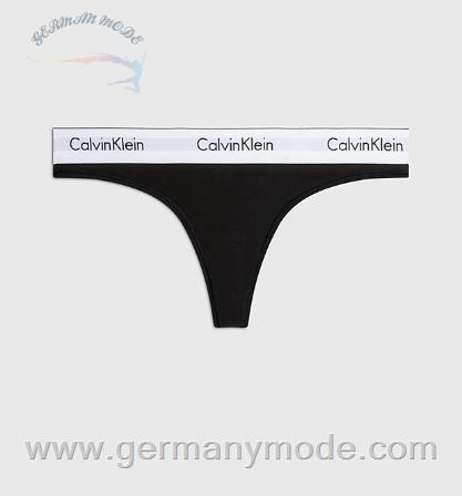 شورت استرینگ زنانه کلوین کلین آمریکا Calvin Klein String Modern Cotton Black 0000F3786E001