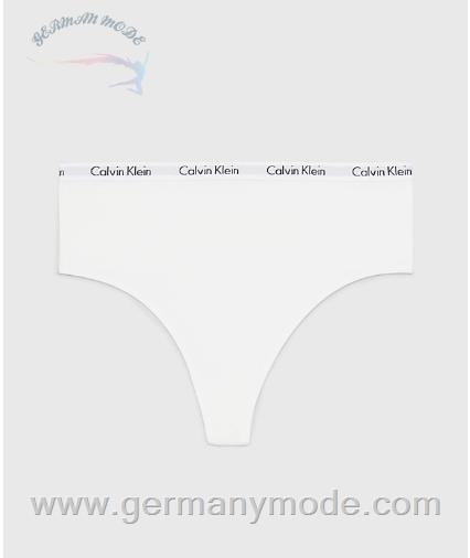 شورت استرینگ زنانه کلوین کلین آمریکا Calvin Klein High Waist String Carousel Classic White 000QD3953E100
