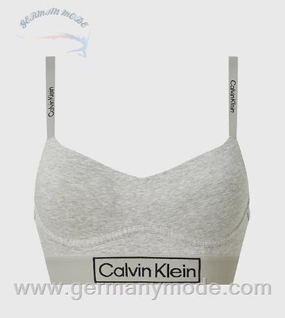 نیم تنه زنانه کلوین کلین آمریکا Calvin Klein Bralette Reimagined Heritage Grey Heather 000QF6770EP7A