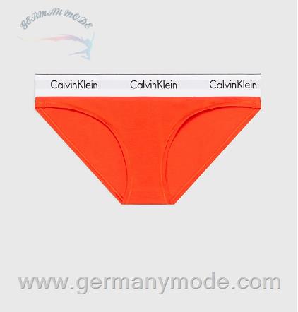 شورت اسلیپ زنانه کلوین کلین آمریکا Calvin Klein Slips Modern Cotton Spicy Orange 0000F3787E1TD