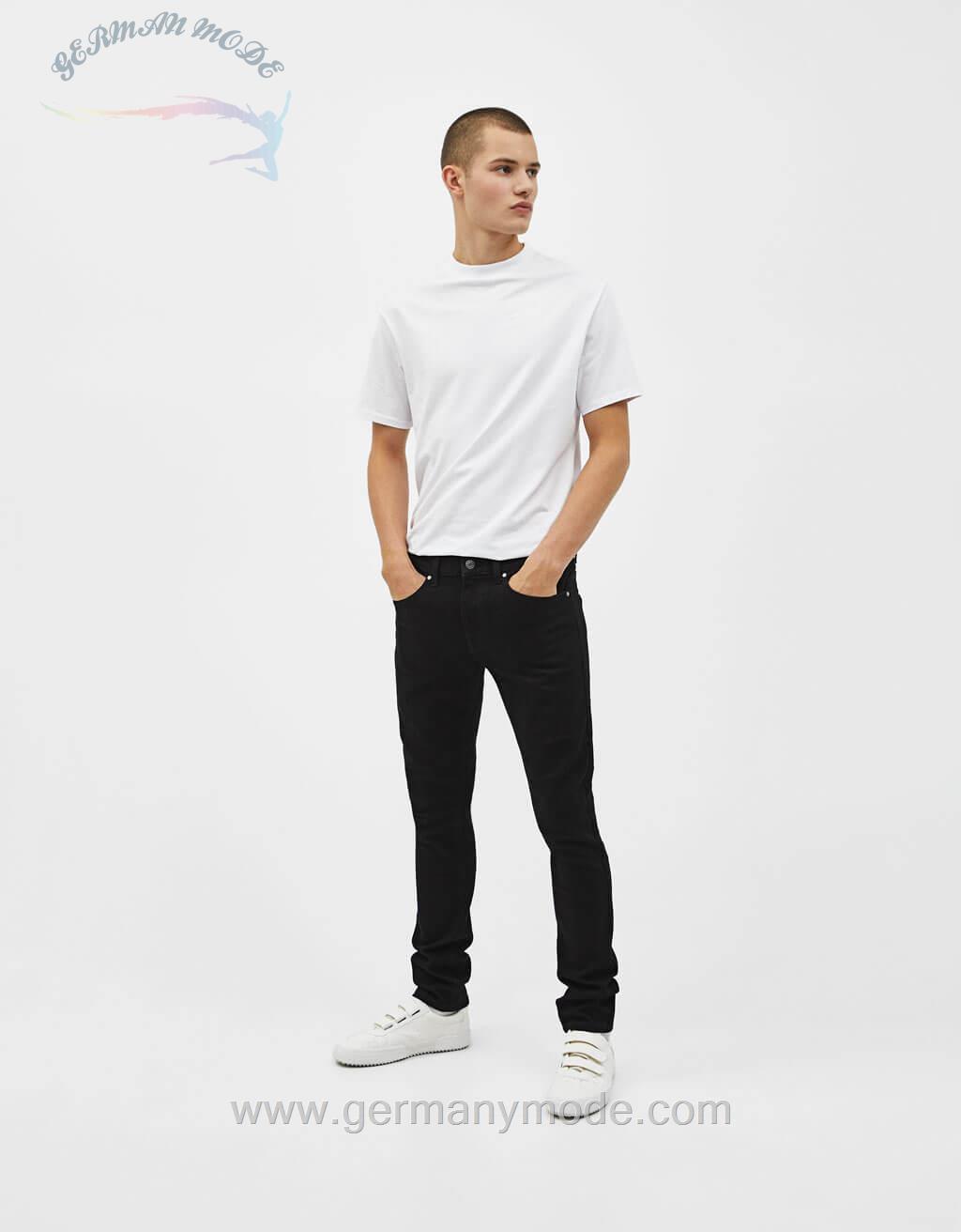 شلوار جین مردانه برشکا اسپانیا Skinny-Fit-Jeans