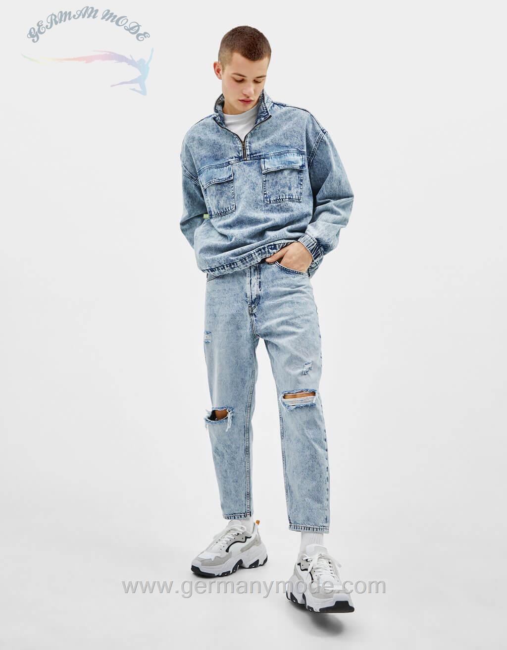 شلوار جین مردانه برشکا اسپانیا Jeans Loose Fit