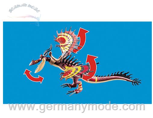 مجموعه اسباب بازی پسرانه اژدها PLAYMOBIL® PLAYMOBIL® 70731 PLAYMOBIL Dragons: Rotzbakke und Hakenzahn
