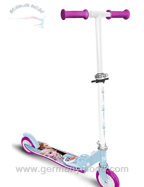 اسکوتر تاشو دو چرخ کودکان Stamp Disney Die Eiskönigin Roller mit Bremse klappbar
