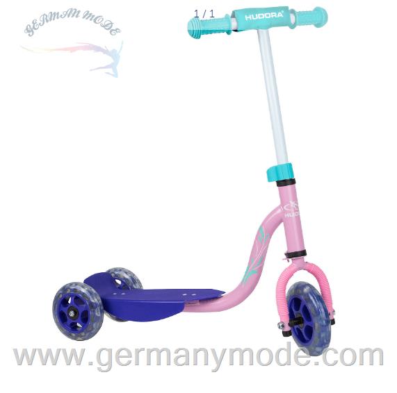 اسکوتر سه چرخ کودکان HUDORA Kiddyscooter joey rosa