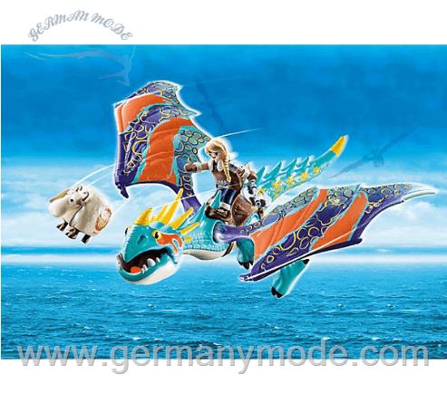 مجموعه اژدهای استرید و استورمفیل PLAYMOBIL PLAYMOBIL 70728 PLAYMOBIL Dragons: Astrid und Sturmpfeil