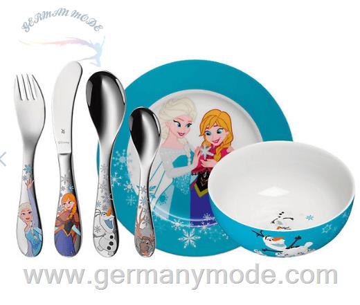 ظروف 6 تکه مخصوص کودکان WMF WMF Kinderbsteck- und Geschirr Disney Die Eisköngin, 6-tlg.