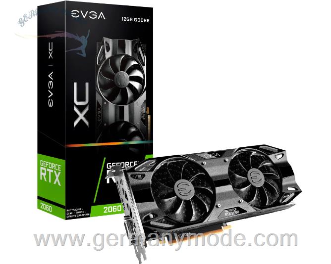 کارت گرافیک گیمینگ 12 گیگابایت اوگا EVGA GeForce RTX 2060 XC Black Gaming 12GB GDDR6