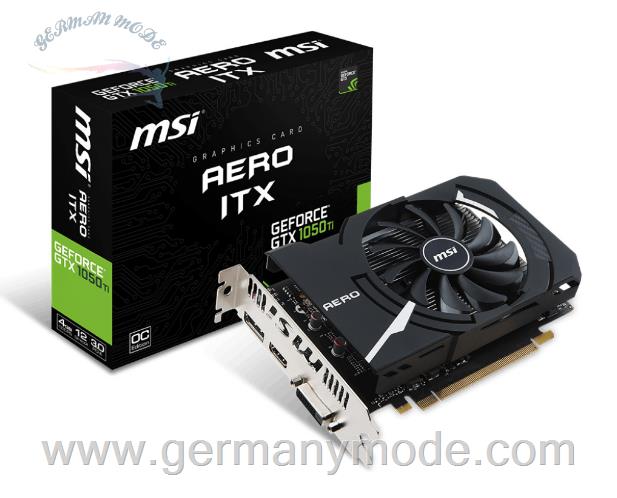 کارت گرافیک 4 گیگابایت ام اس ای MSI GeForce GTX 1050 Ti AERO ITX 4G OCV1 (4096MB)