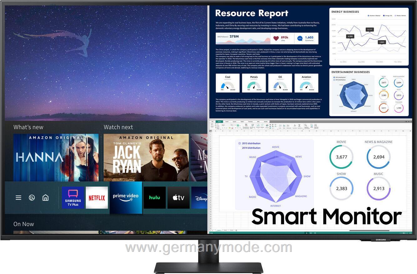 مانیتور بازی 43 اینچی سامسونگ Samsung Smart Monitor M7-S43AM700UU