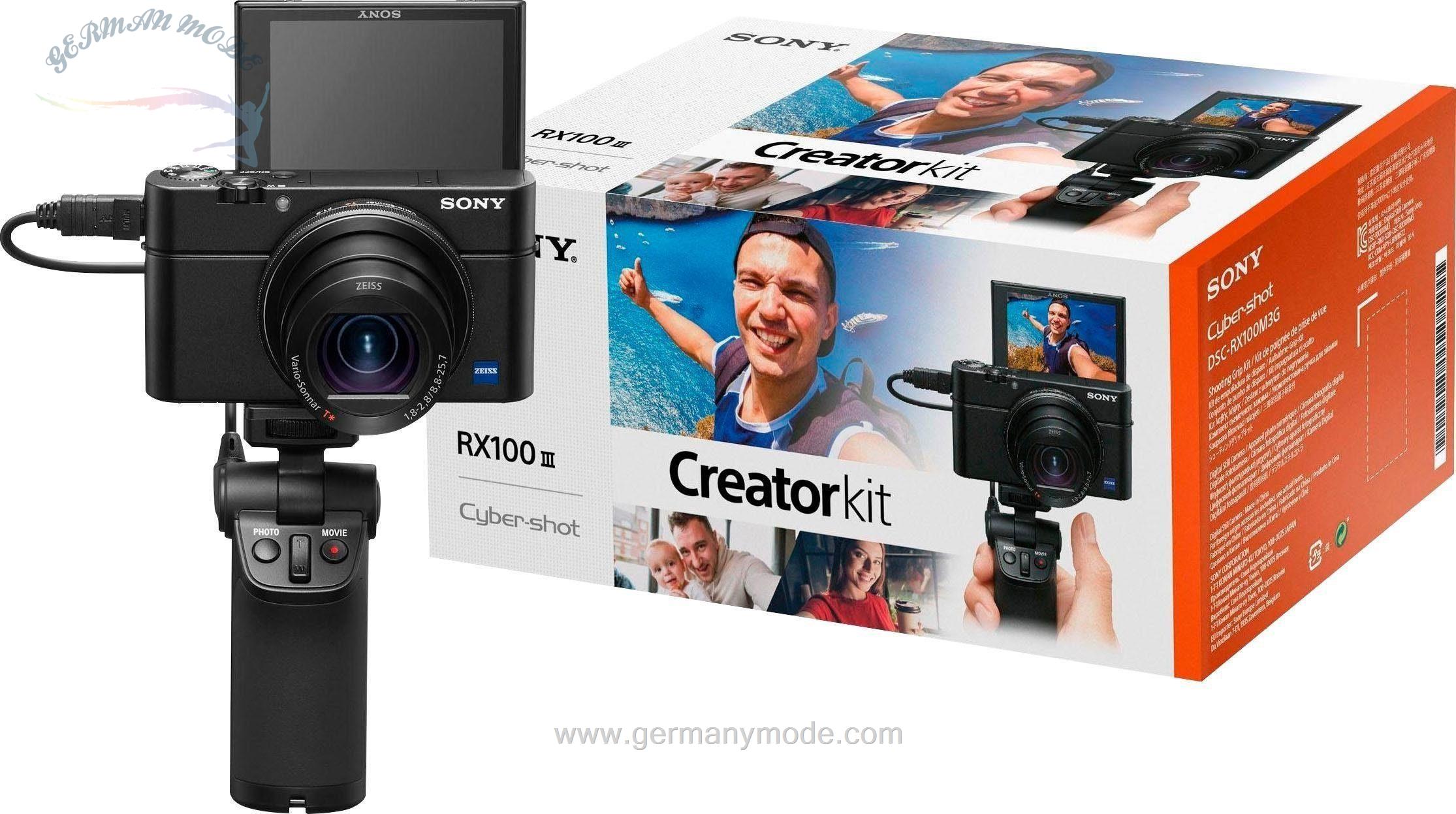 دوربین عکاسی کامپکت با دسته سه پایه SGR1 سونی Sony Cyber-shot DSC-RX100 Mark III VCT-SGR1