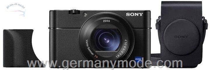 دوربین عکاسی کامپکت دیجیتال با کیف دسته چرم سونی Sony Cyber-shot DSC-RX100 Mark VA Special Edition