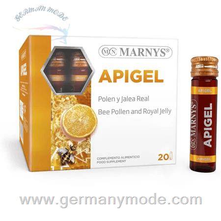 مکمل اشتها آور ژل رویال گرده زنبور عسل مارنیس اسپانیا MARNYS Apigel MNV235